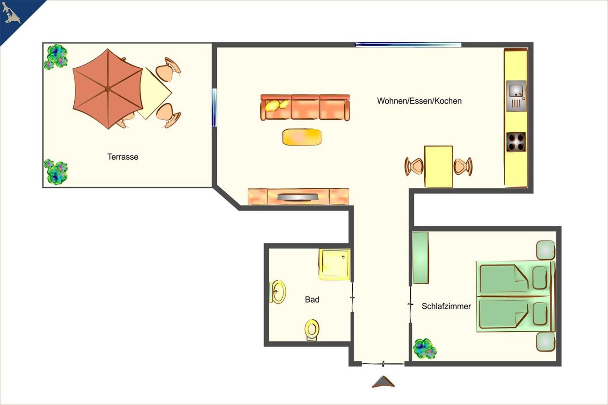 Ferienhaus Becker 121 Deck 1 Apartment Heringsdorf  Exterior photo